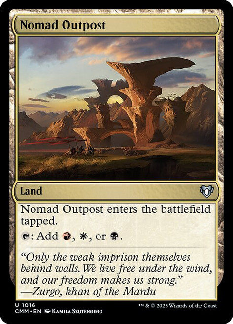 Nomad Outpost (CMM) (#1016)