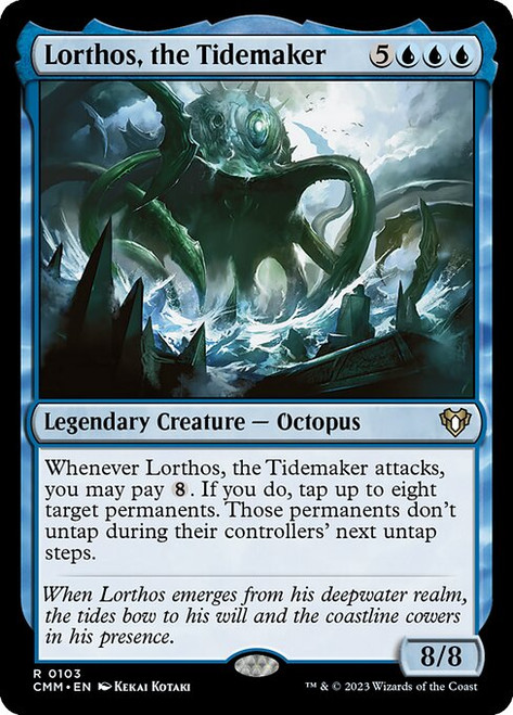 Lorthos, the Tidemaker (CMM) (Foil) (#103)