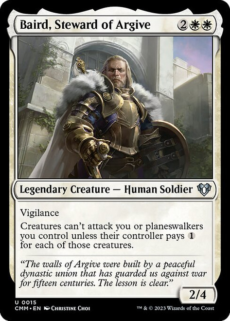 Baird, Steward of Argive (CMM) (Foil) (#15)