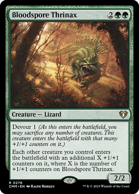 Bloodspore Thrinax (CMM) (Foil) (#276)