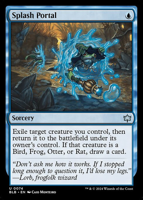 Splash Portal (BLB) (Foil) (#74) Splash Portal (BLB) (Foil) (#74)