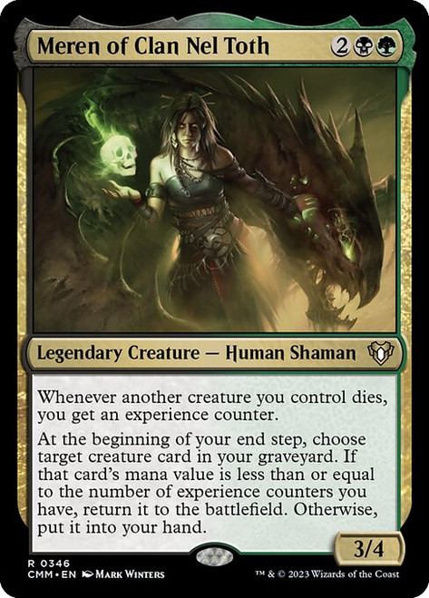 Meren of Clan Nel Toth (CMM) (Foil) (#346)