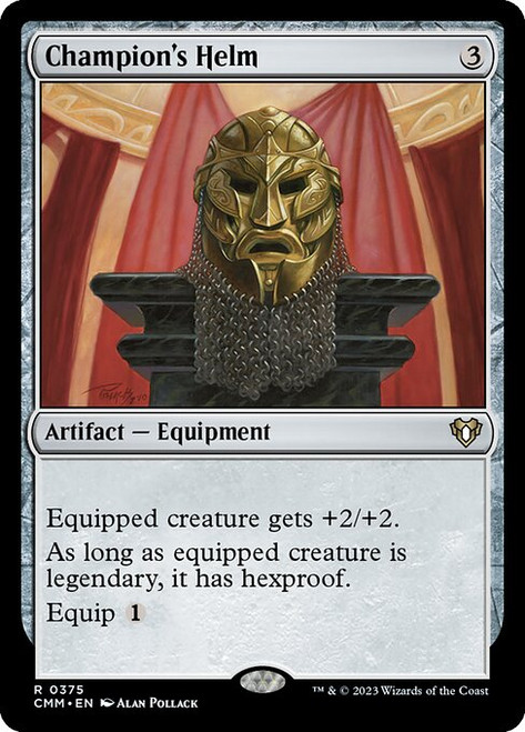 Champion's Helm (CMM) (Foil) (#375)