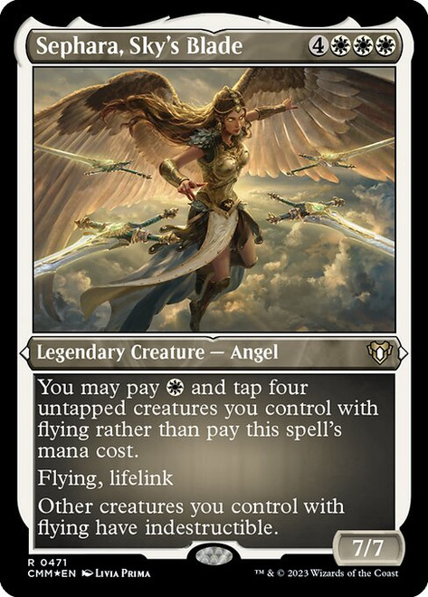 Sephara, Sky's Blade (CMM) (FoilEtched) (#471)