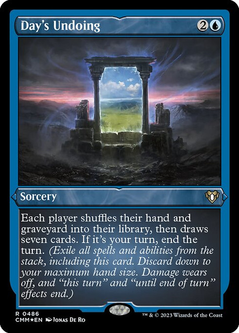 Day's Undoing (CMM) (FoilEtched) (#486)