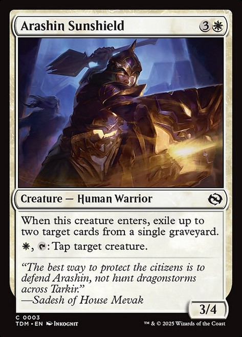 Arashin Sunshield (TDM) (Foil) (#3)