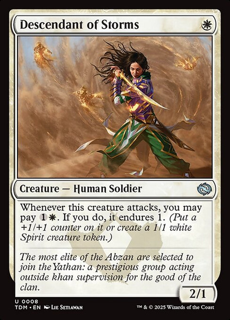 Descendant of Storms (TDM) (Foil) (#8)