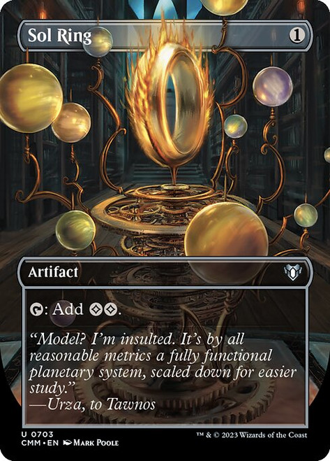 Sol Ring (CMM) (Foil) (Full Art) (#703)