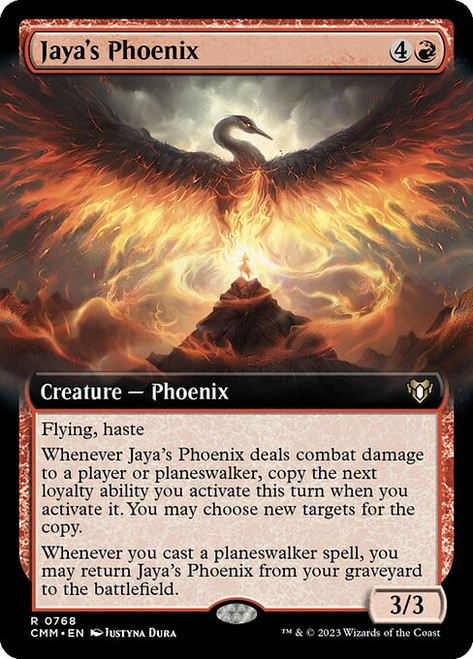 Jaya's Phoenix (CMM) (Extended Art) (#768)