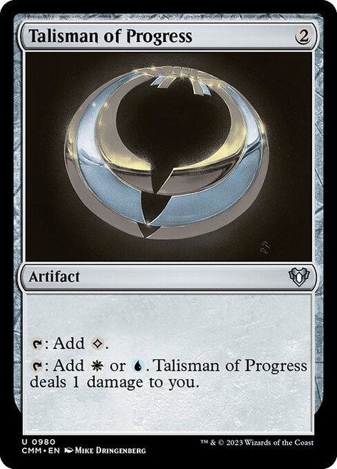 Talisman of Progress (CMM) (#980)