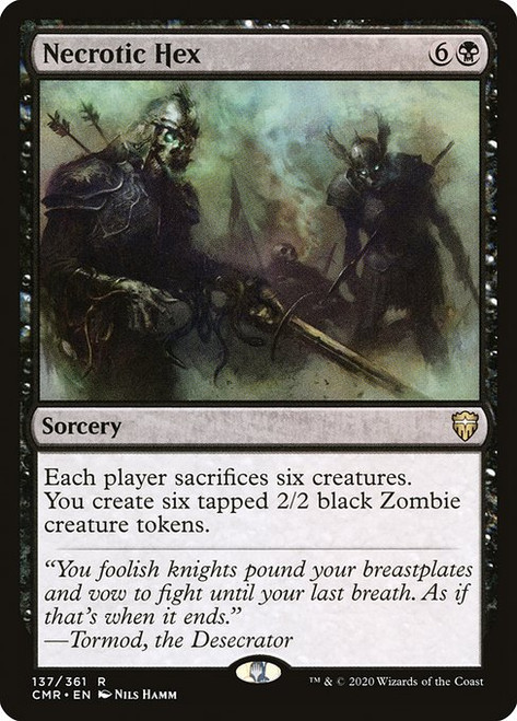 Necrotic Hex (CMR) (Foil) (#137)