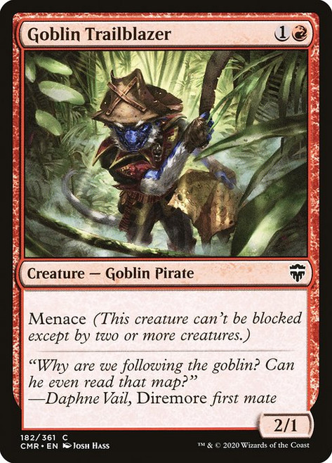 Goblin Trailblazer (CMR) (Foil) (#182)