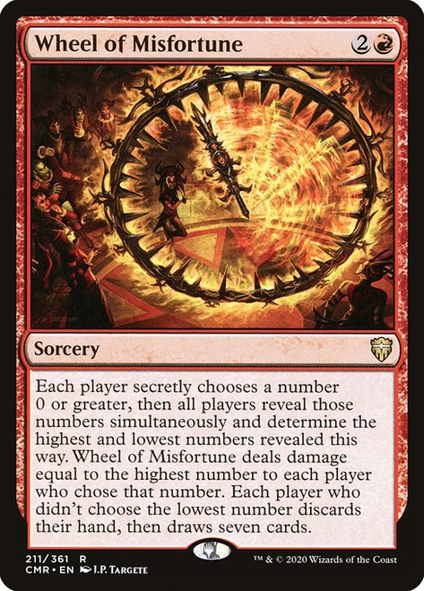 Wheel of Misfortune (CMR) (Foil) (#211)