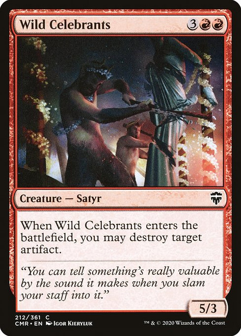 Wild Celebrants (CMR) (Foil) (#212)