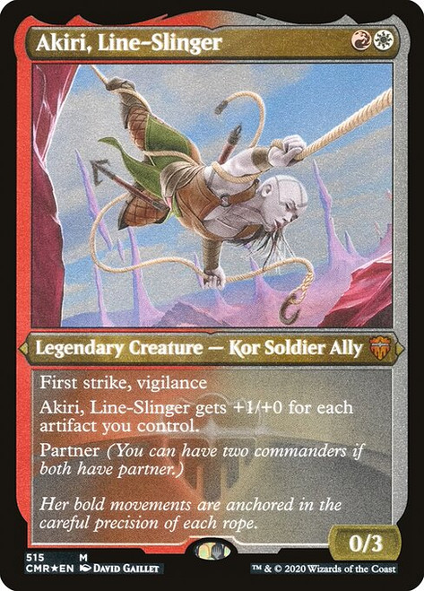 Akiri, Line-Slinger (CMR) (FoilEtched) (#515)