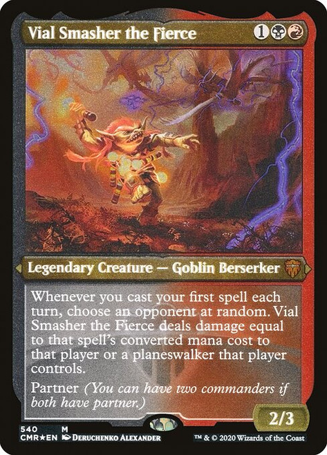 Vial Smasher the Fierce (CMR) (FoilEtched) (#540)
