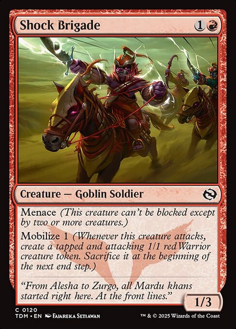Shock Brigade (TDM) (Foil) (#120)