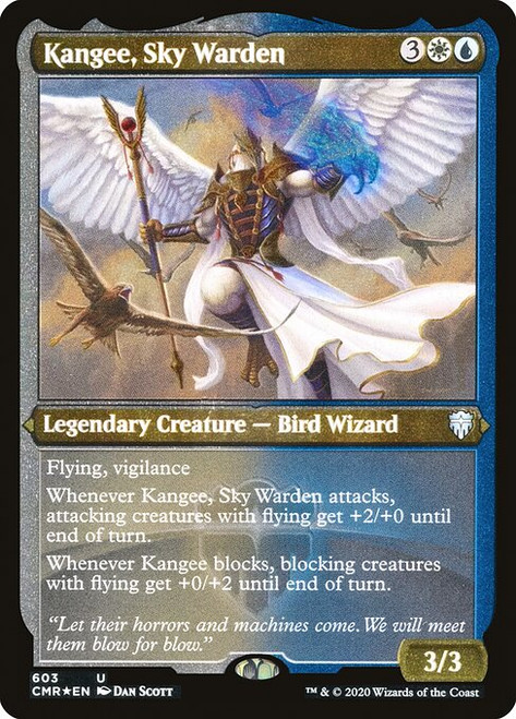 Kangee, Sky Warden (CMR) (FoilEtched) (#603)