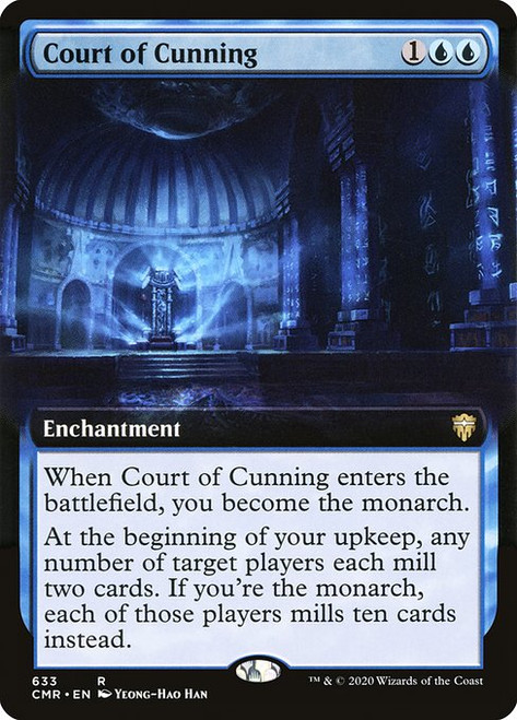 Court of Cunning (CMR) (Foil) (Extended Art) (#633)