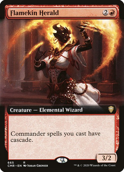 Flamekin Herald (CMR) (Extended Art) (#665)