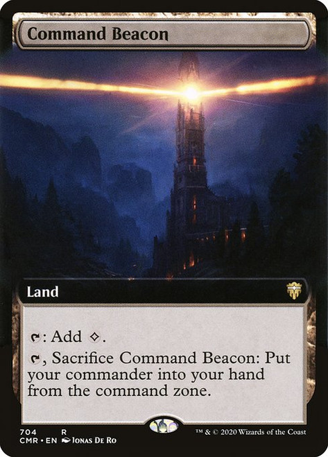Command Beacon (CMR) (Foil) (Extended Art) (#704)