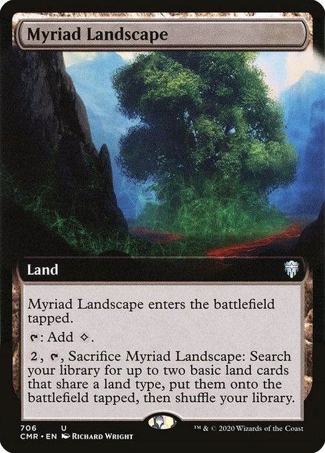 Myriad Landscape (CMR) (Foil) (Extended Art) (#706)