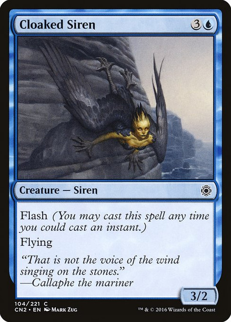 Cloaked Siren (CN2) (Foil) (#104)