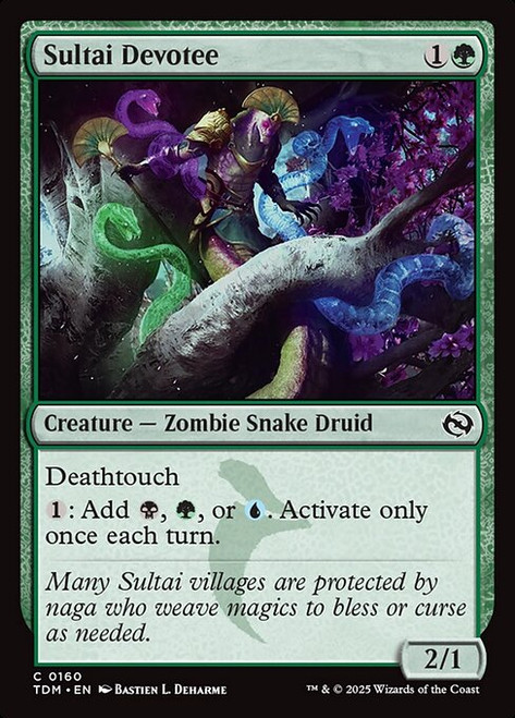 Sultai Devotee (TDM) (Foil) (#160)