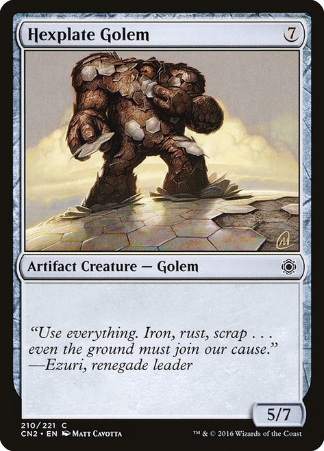 Hexplate Golem (CN2) (#210)
