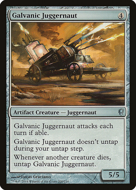 Galvanic Juggernaut (CNS) (Foil) (#200)