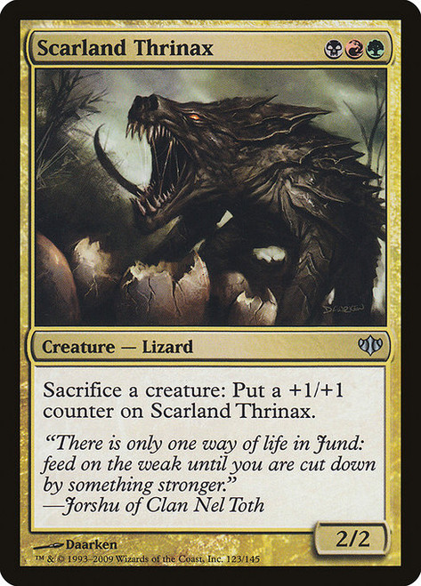 Scarland Thrinax (CON) (Foil) (#123)
