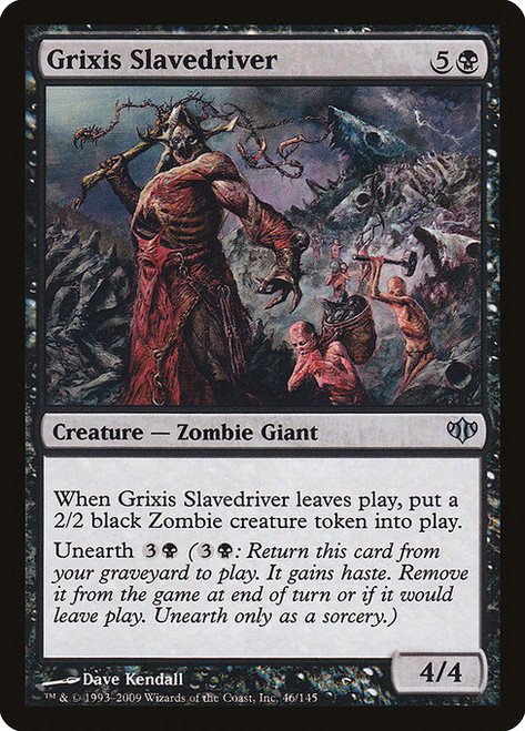 Grixis Slavedriver (CON) (Foil) (#46)