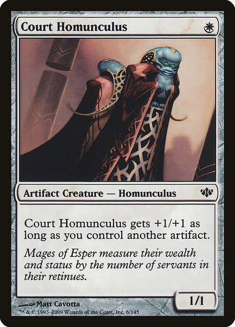 Court Homunculus (CON) (Foil) (#6)