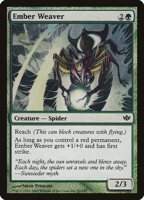 Ember Weaver (CON) (Foil) (#81)