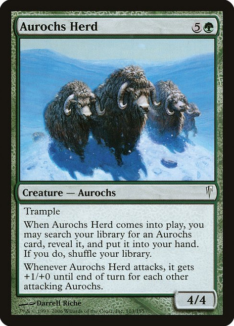 Aurochs Herd (CSP) (Foil) (#103)