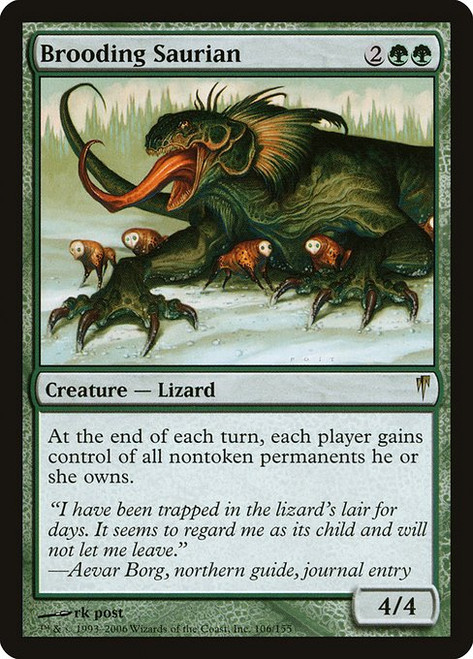 Brooding Saurian (CSP) (Foil) (#106)