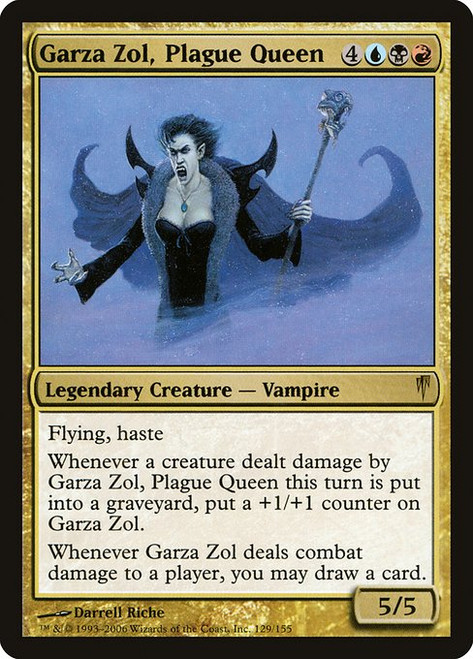 Garza Zol, Plague Queen (CSP) (Foil) (#129)