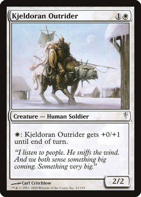 Kjeldoran Outrider (CSP) (Foil) (#12)
