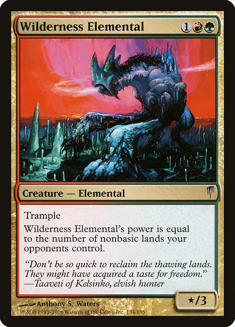 Wilderness Elemental (CSP) (Foil) (#134)