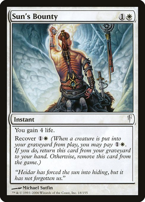 Sun's Bounty (CSP) (#18)