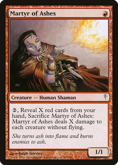 Martyr of Ashes (CSP) (Foil) (#92)