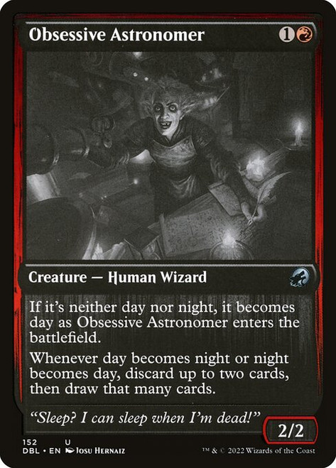 Obsessive Astronomer (DBL) (Foil) (#152)