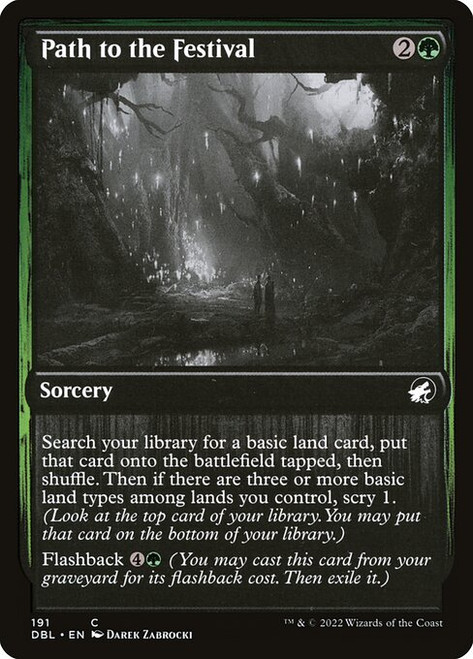 Path to the Festival (DBL) (Foil) (#191)