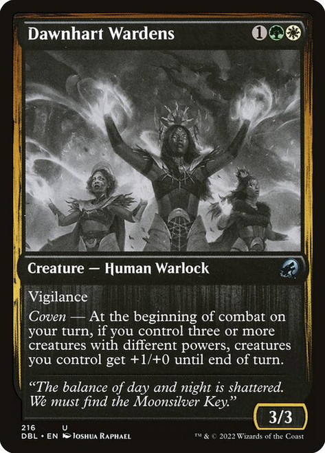 Dawnhart Wardens (DBL) (Foil) (#216)