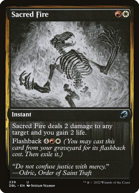 Sacred Fire (DBL) (Foil) (#239)