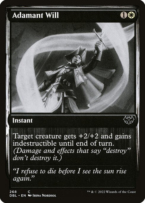 Adamant Will (DBL) (#268)