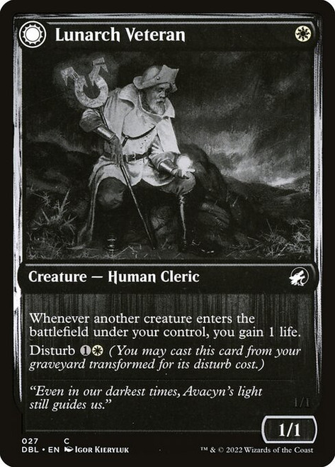 Lunarch Veteran // Luminous Phantom (DBL) (Foil) (#27)