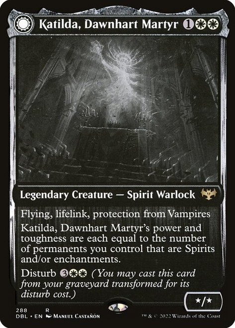 Katilda, Dawnhart Martyr // Katilda's Rising Dawn (DBL) (#288)