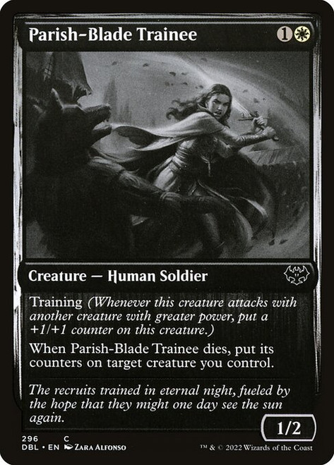 Parish-Blade Trainee (DBL) (Foil) (#296)