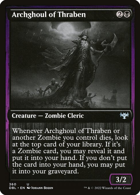 Archghoul of Thraben (DBL) (Foil) (#360)